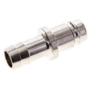 Laiton nickelé Bouchon de raccord d'air DN 15 Colonne de tuyau 19 mm