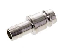Laiton nickelé Bouchon de raccord d'air DN 19 Colonne de tuyau 19 mm