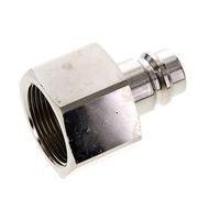 Laiton nickelé Bouchon de raccord d'air DN 19 G 1 1/4 pouce femelle