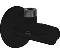 Laiton noir mat 1/2" x 3/8" BSP robinet de vidange pour évier