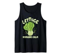 Laitue Romaine Calme Mindfulness Amoureux de Yoga végétalien Yogi Blague Débardeur