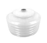 LAIWEI Accessoires pour scie cloche, bac à poussière, aspiration de poussière pour installation de luminaires encastrés, convient pour toutes les scies cloches jusqu'à 165 mm de diamètre de coupe