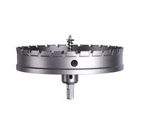 LAIWEI Scie-cloche en carbure de tungstène en acier inoxydable - Foret en alliage de tungstène - Scie cloche TCT - Diamètre de coupe : 170 mm