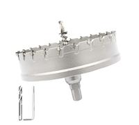 LAIWEI Scie-cloche en carbure de tungstène en acier inoxydable - Foret en alliage de tungstène - Scie cloche TCT - Diamètre de coupe : 120 mm