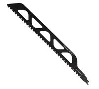 LAIWOO Lames de Scie Sabre pour Bois et Métal Pierre, Accessoires de Scie Sabre pour Béton Cellulaire, Brique, Béton, Plaque de Ciment (455mm S2243HM))