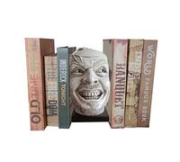 LAIX Sculpture du Serre-Livre de Film Brillant, Ornement de bibliothèque The Shining Here Johnny, Ornement d'étagère en résine de 19 cm de Haut