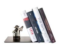 LAIX Serre-Livres Master Yoda Force en métal, Impression Double Face, Cadeau créatif pour Les Amateurs de Star War