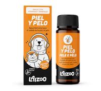 LAIZOO Snack Peau et Cheveux Chiens et Chats | Complément nutritionnel avec vitamines et biotine | Brillance et Soin du Pelage | 60 comprimés Saveur Bacon