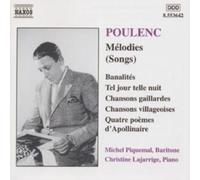 LAJARRIGE PIQUEMAL - POULENC MELODIES - CD - F4z