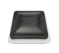 LajgeTJ Évent de toit de rv,42 x 42 cm,scellant Dekalin + vis,pour les caravanes ou les camping-cars