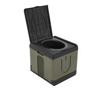 lajgeTJ Toilette Portable Toilette Seche Toilette Camping avec Couvercle Adulte Enfant Toilettes de Voiture Max 150 kg Pliables Pot de Voiture Pliant WC Camping pour Sorties, Pique-niques, Pêche