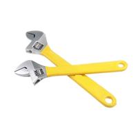 LAJHDCG 1-PCS Adjustable Universal Wrench Mini Small Big 4 6 8 10 12 15 18 Inch Spanner Wrench Mouth Adjustable Jaw Repair Tools(STAD01018-18in.x55mm)