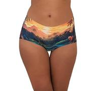 LaJolieFun - Shorty Femme 2-en-1 - Bas de Maillot de Bain et Lingerie Ultra-Confortable - Invisible sous Les Vêtements, Matière Recy Résistant & Doux - S au 3XL