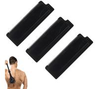 LAJUP 3 Pièces Rasoir Dos Homme Lame De Rasoir Rechange, Lames De Rasoirs Rechange Pour Bakblade 2.0, 3.0 Et 2.0 Elite, Rasage Humide Ou Sec Rasoir, Dos Corps Rasage