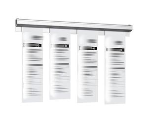 LAJUP 30CM Porte Bon de Commande Cuisine en Alliage d'Aluminium Support Bon de Commande Argent Porte Commande Restaurant Pince Porte-fiches Pince Accroche Bon de Commande pour Chèques Reçu Papier