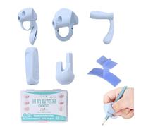 LAJUP 5 Aide Écriture, Guide Doigt Ecriture Enfant- Pencil Grips For Kids Ergonomique Aide Ecriture Pour Enfant Adulte Besoins,Grips Pour Crayon Pour Enfants Étudiants