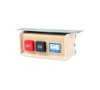 LAK-10 ON/OFF Start Stop Flush Mounted Push Button Switch AC 380/220V 10A Sewing machine switch
