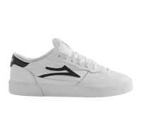 Lakai Chaussures de Skateboard Basses Cambridge pour Homme, Cuir Blanc 2025, 42 EU