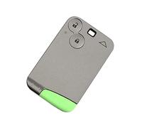 LAKAMODO Carte Coque Compatible pour Renault Espace 4, Laguna 2 et Velsatis Télécommande 2 Boutons