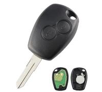 LAKAMODO Clé complète Vierge avec électronique à Programmer pour Renault Dacia Logan Sandero Duster Lodgy Modus Clio Kangoo Twingo Wind Laguna Espace Scenic Modus Trafic avec Lame