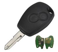 LAKAMODO Clé complète Vierge avec électronique à Programmer pour Renault Dacia Logan Sandero Duster Lodgy Modus Clio Kangoo Twingo Wind Laguna Espace Scenic Modus Trafic TELECOMMANDE