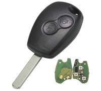 LAKAMODO Clé électronique Complète à Programmer pour Renault Clio 3 Kangoo 2 Twingo 2 Master Trafic Modus Wind 433Mhz PCF7947