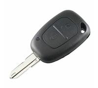 LAKAMODO Coque/Boitier Clé Plip Telecommande pour Renault KangooTrafic Master Opel Vivaro Movano