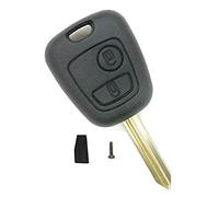LAKAMODO Coque Clé Clef Télécommande pour Peugeot Expert Partner pour Citroen Saxo Xsara Picasso Berlingo avec Transpondeur Vierge ID46 PCF7936