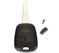 LAKAMODO Coque Plip Clé Télécommande pour Peugeot 406/406 BREAK/406 COUPE/607/806 Modèle avec Vis+Lame NE78 +1 Transpondeur PCF7936 PCF7936AS ID46 (1-406 vis T)