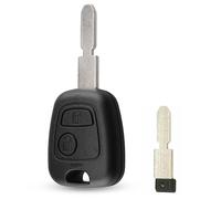 LAKAMODO Coque Plip Clé Télécommande pour Peugeot 406/406 BREAK/406 COUPE/607/806 sans Vis (1-406 sans vis)