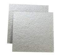 LAKAMODO Feuille de Mica Plaque de Mica Réparation Four à Micro-ondes 14x14cm 2 Pièces