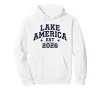 Lake America Funny USA Hat précédemment Ontario Canada Sweat à Capuche