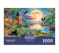 Lake Bled Jeu De Puzzle 1000 Éléments Papier Épais À Partir De 12 Ans Facile À Assembler Cadeau De Noël Idée Cadeau Parfaite 70x50cm/1000pcs