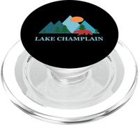 Lake Champlain Nature Art Vacation Design PopSockets PopGrip pour MagSafe