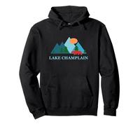 Lake Champlain Nature Art Vacation Design Sweat à Capuche