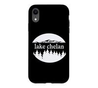 Lake Chelan Washington Nature Vacation Souvenir Design Coque pour iPhone XR