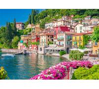 Lake Como Puzzle 1000 Pièces Adulte Lombard Village of Lovers Adulte 1000 Pièces Puzzles