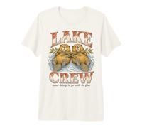 Lake Crew Beavers Most Likely to Go with The Flow Summer T-Shirt Haut de Gamme