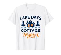 Lake Days Cottage, Nuit en Chalet, Escapade relaxante T-Shirt