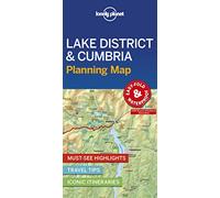 Lake District & Cumbria Planning Map - 1ed - Anglais