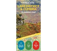 Lonely Planet – Lake District & Cumbria Planning Map – Anglais – 2e édition