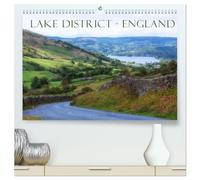 Lake District England (hochwertiger Premium Wandkalender 2026 DIN A2 quer), Kunstdruck in Hochglanz: In den Himmel ragende Höhen, raue Täler und malerische Seen - der Lake District im Norden Englands.