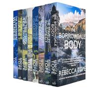 Lake District Mysteries Collection 8 Books Set By Rebecca Tope (The Borrowdale Body, Staveley Suspect, Threlkeld Theory, Grasmere Grudge, Bowness Bequest, Troutbeck Testimony, Coniston Case & More)