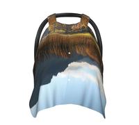 Lake District National Park Housse de siège auto pour bébé Housse d'allaitement douce pour bébé Housse de siège auto pour poussette pour filles et garçons