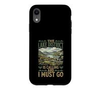 Lake District Randonnée Appel Wanderlust Mountains Coque pour iPhone XR