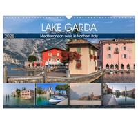 Lake Garda Mediterranean oasis in Northern Italy (Wall Calendar 2026 DIN A3 landscape), CALVENDO 12 Month Wall Calendar: The jewel of Italian lakes ... fishing villages and majestic mountains.