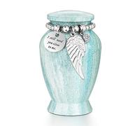 Lake Green Mini Urnes Souvenir en Aluminium pour Maman et Papa - 7,2 cm