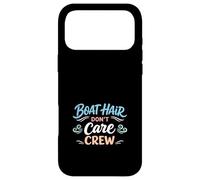 Lake Hair Don't Care Messy Boat Hair Lake Tan Summer Vibes Coque pour iPhone 17 Pro Max
