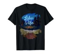 Lake Life dans sa Ville Natale, l'été en Vacances T-Shirt Graphique avec Valeur