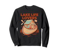 Lake Life Lovers House Enthusiast Vacation Vibes Lover Citation Sweatshirt